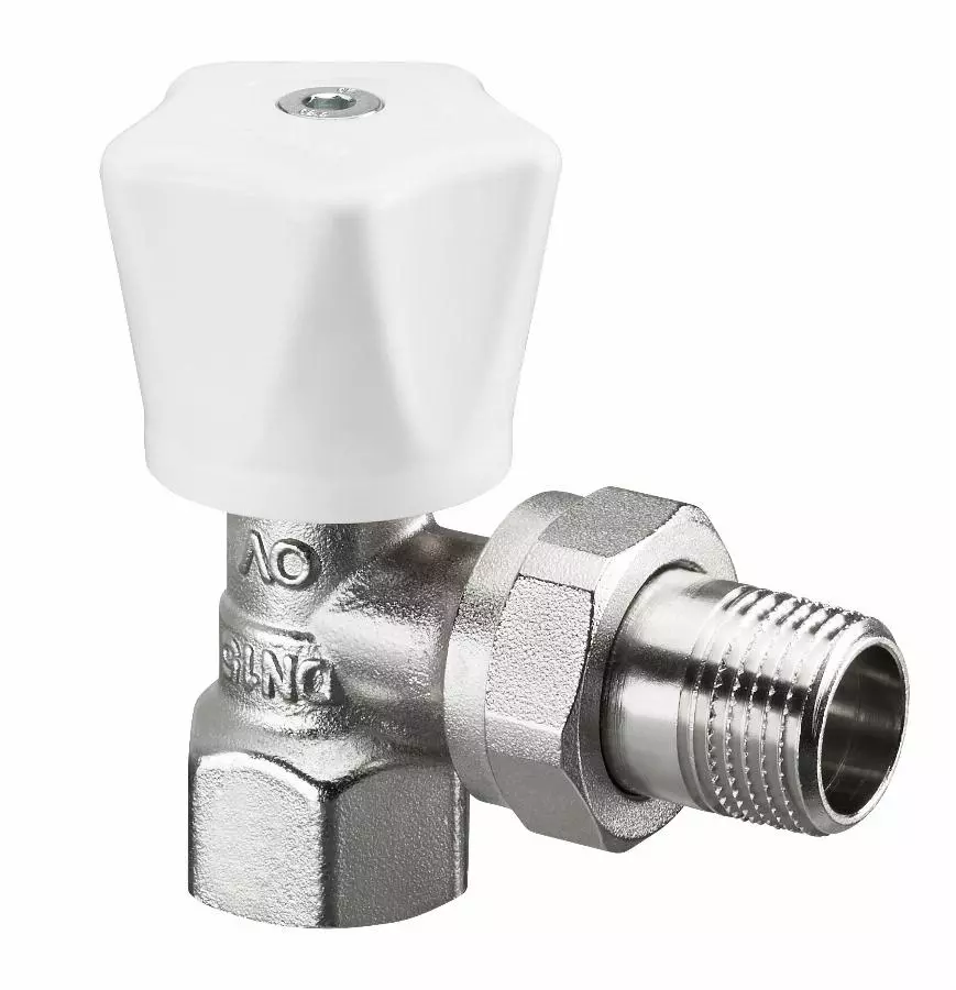 Robinet Manuel OVENTROP HR DN 10 ¾ PN 10 - Modèle équerre, Poignée Manuelle Blanche - 1190506 1 Robinet Manuel OVENTROP HR DN 10 ¾ PN 10 - Modèle équerre, Poignée Manuelle Blanche - 1190506