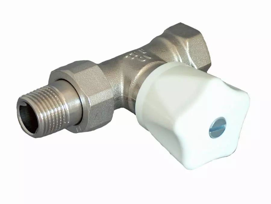 Robinet Manuel OVENTROP HR DN 10 ½ PN 10 - Modèle Droit, Poignée Manuelle Blanche - 1190604 1 Robinet Manuel OVENTROP HR DN 10 ½ PN 10 - Modèle Droit, Poignée Manuelle Blanche - 1190604