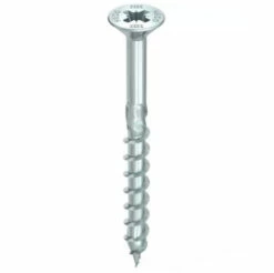 Vis HECO-Topix-Plus - Ø8x180mm - Tête Ronde Large - Filetage Partiel - T40 - Boite De 50 - 61306