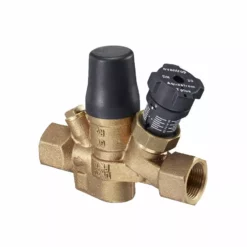 Robinet Thermostatique OVENTROP Aquastrom T Plus - Sans Isolation Et Thermomètre, Filetage Femelle Des Deux Côtés, DN 25 - 4205608