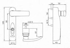 Poignée De Commande électronique Trim Tronic ISEO Câble Alimentation 5m -BOSTITCH Boutique AIA10041 1