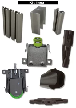 Kit STD Small DUVAL BILCOCQ - Hauteur 2500 Mm - Longueur 2000 Mm - Inox Brossé - 73-0038-K122 -BOSTITCH Boutique AOA40474 1