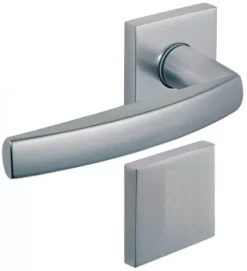 Ensemble Cityzen Sur Rosace Carrée 1357/6421 BEZAULT - Anodisé Argent - Bec De Cane - 802365