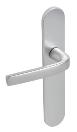 Ensemble Logio Double Béquille 1360/6339 VACHETTE Sur Petite Plaque - Bec De Cane - Entraxe 165 - Argent - 2008208