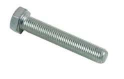 Vis Hexagonale LENNIE Acier 8.8 - Zingué Blanc - Ø6x50 - Boite De 200 - VHT880605002B