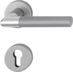 Garniture De Porte Lecce HOPPE Aluminium Anodisé - 389