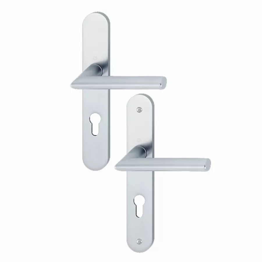 Paire De Béquilles Sur Grande Plaque Stockholm HOPPE - 1140/300M 2 Paire De Béquilles Sur Grande Plaque Stockholm HOPPE - 1140/300M – Image 2