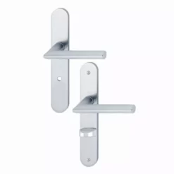 Paire De Béquilles Sur Grande Plaque Stockholm HOPPE - 1140/300M 7 Paire De Béquilles Sur Grande Plaque Stockholm HOPPE - 1140/300M -BOSTITCH Boutique CFG93036 3