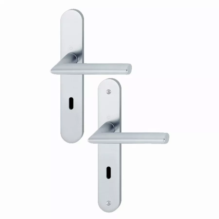 Paire De Béquilles Sur Grande Plaque Stockholm HOPPE - 1140/300M 5 Paire De Béquilles Sur Grande Plaque Stockholm HOPPE - 1140/300M – Image 5