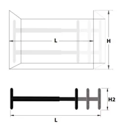 Grille De Défense Télescopique TORBEL - 440 -BOSTITCH Boutique CFG93728 3