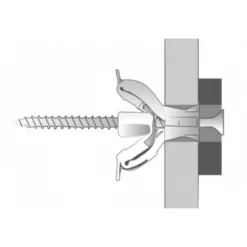 Boîte De 50 Pièces Chevilles Nylon Tekno SCELL-IT - Ø 10 X 60 Mm - Pour Vis 6 - TEKNO10