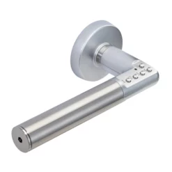 0820055 Ens A Code Handle Sur Rosace Chromé Gamme Velours 4320 Gauche