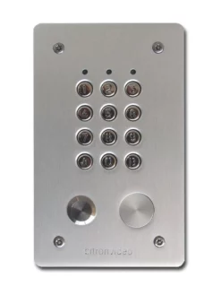 Clavier Code Métal Encastré EVICOM Perçé PTT - 99 Codes - TSEC303E