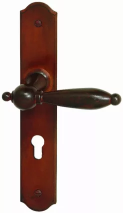 Ensemble Sur Plaque Béarn Rouille BRIONNE 195mm Clé I - V.1010642RO