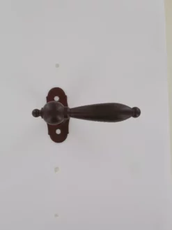 Béquille Crémone Béarn Rouille BRIONNE Sur Platine - V.1072300RO