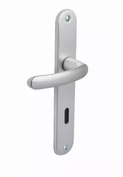Ensemble De Porte Budget BEZAULT Entraxe 195 Mm Clé L - Argent - 204856
