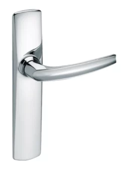 Ensemble De Porte Angers BEZAULT Chromé - Bec De Cane - 71488