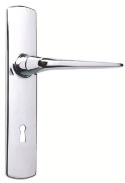 Ensemble De Porte Sur Plaque Junior 4065 BEZAULT Clé L Chromé - 0068785