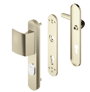 Ensemble De Sécurité Blindé BlindoMax Int. Béquille Ext. Palière DISEC Clé I - Champagne FFA - A0P55DF FFA 1 Ensemble De Sécurité Blindé BlindoMax Int. Béquille Ext. Palière DISEC Clé I - Champagne FFA - A0P55DF FFA