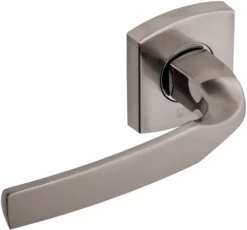 Paire De Béquilles Sur Rosace Artis BEZAULT - Platine Inox Brossé - Ressort De Rappel - 865841