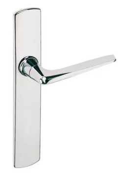 Ensemble De Porte BEZAULT - RIV BLOC - Bec De Cane - Chromé - 61878