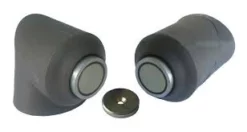 Butoir De Porte Magnétique Universel 161340 MONIN - Gris - Force 35Kg - 161340