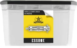 Cheville ESSBOX SCELL-IT Corps Creux - Spyder Plus - Ø6 Mm X 34 Mm - Boite De 100 - EX-91108106034