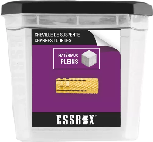Cheville ESSBOX SCELL-IT Laiton - ØM10 Mm - Boite De 25 - EX-91151610 1 Cheville ESSBOX SCELL-IT Laiton - ØM10 Mm - Boite De 25 - EX-91151610