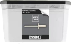 Rivets Standards ESSBOX SCELL-IT Alu/Acier - Tête Large - Ø4,8 Mm X 16 Mm - Boite De 250 - EX-9445524816