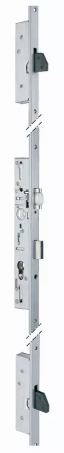 Coffre Têtière Filante 41 Mm 3 Points à Rouleau STREMLER U24x6 - 2 Tours De Clé - 6374.41.0