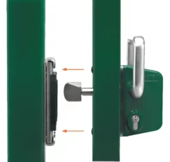 Serrure Portail Coulissant Inox LOCINOX Profil 50 - LSKZ5050 U2L