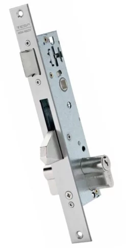 Serrure 1 Point L33 TP25 TESA Pêne 1/2 Tour Pêne Dormant - Entraxe 85 - 421028AI