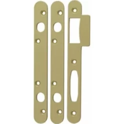 Jeu De 3 Gâches Plates 109R VACHETTE Réversibles/renforcées Pour Serrure Trilock 5900 A2P** - 16579000