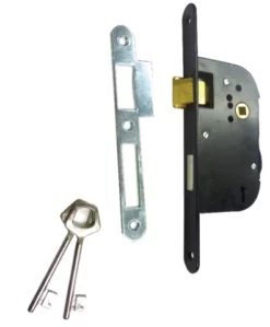 Coffre à Mortaiser 4 Gorges Clé L Noir JPM Axe 40 - Avec Gâche - 290500-02-11