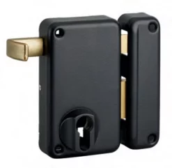 Serrure Applique Verticale THIRARD - Tirage - Cylindre Européen - Droite - 75x130 - 009813