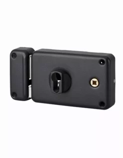 Serrure De Grille Horizontale THIRARD - Fouillot - Cylindre Profil Européen - Gauche - 140x88 - 009779