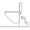 Pipe Souple Extensible Multibati CETA Ø100/110mm L.320 à 670 Mm - 214-MULTIBATI