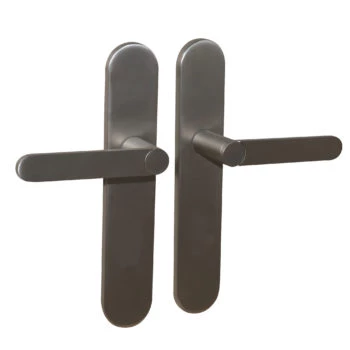 Ensemble Poignée Aluminium Sur Plaque Acier Meudon K CADAP - MEUDONK 2 Ensemble Poignée Aluminium Sur Plaque Acier Meudon K CADAP - MEUDONK – Image 2