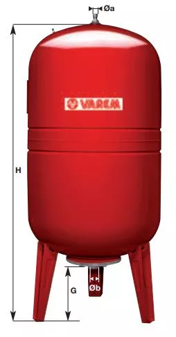 Réservoir à Vessie MaxiRed-KI 100L 10 Bar JETLY Vertical - 309098 2 Réservoir à Vessie MaxiRed-KI 100L 10 Bar JETLY Vertical - 309098 – Image 2