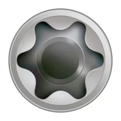 Vis Terrasse SPAX 5x60mm Tête Cyl. T-STAR Plus T25 - Pointe CUT - Inox A2 - 100 Unités - 0537000500603