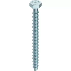 Vis Béton HECO Multi-Monti - Tête Hexagonale - Acier Zingué Blanc