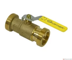 Robinet D'arrêt GURTNER DN15 Mâle - G3/4" - Avec Poignée - 24000.K