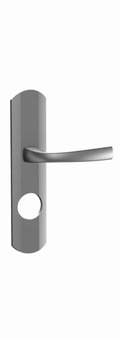 Demi Ensemble Extérieur Muze BEZAULT Pour Serrure Applique - Chrome Velours - 28568000