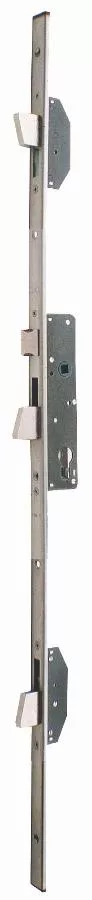Serrure 3 Points Multiblindo Inox ISEO Pêne Réversible