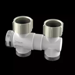 Raccord Droit STELRAD Sans Vidange Pour Radiateurs Horizontaux Avec Vanne Intégrée - T2104